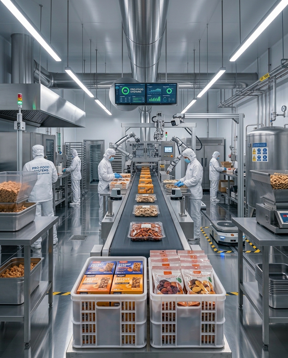 Proma halal-certified food processing facility
