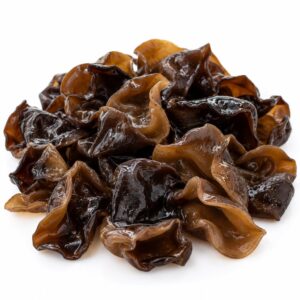 Cleaned and soaked black fungus supplied by PROMA Malaysia