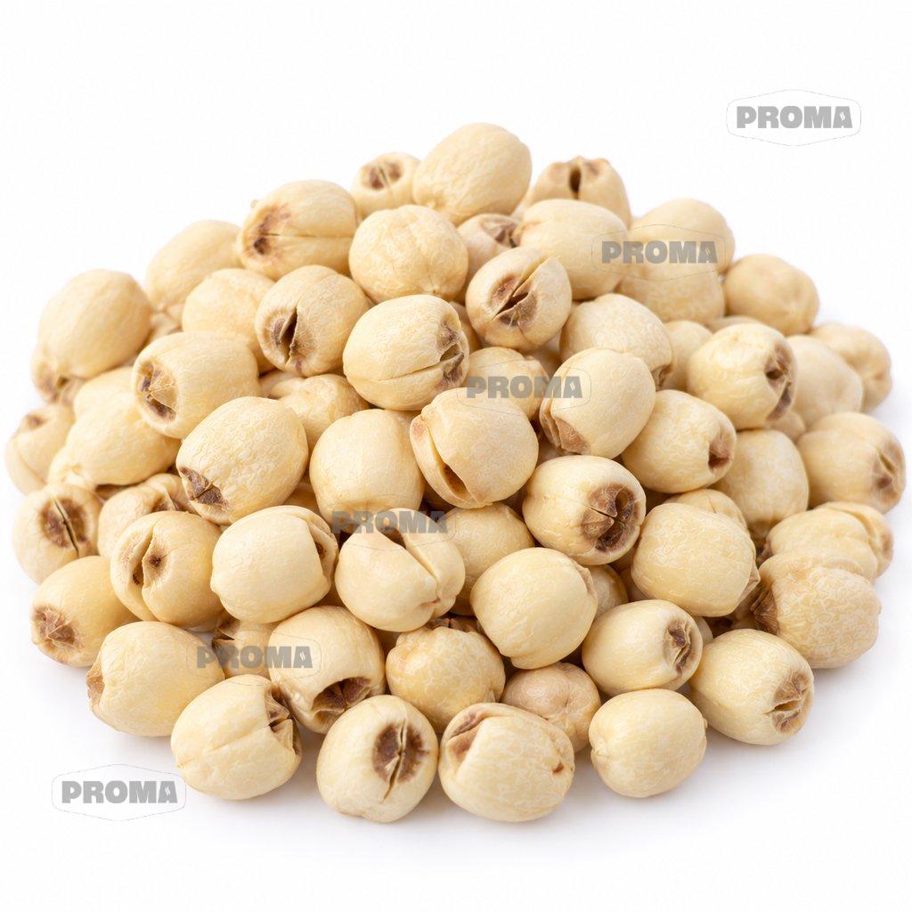 Dried whole lotus seeds supplied by PROMA Malaysia