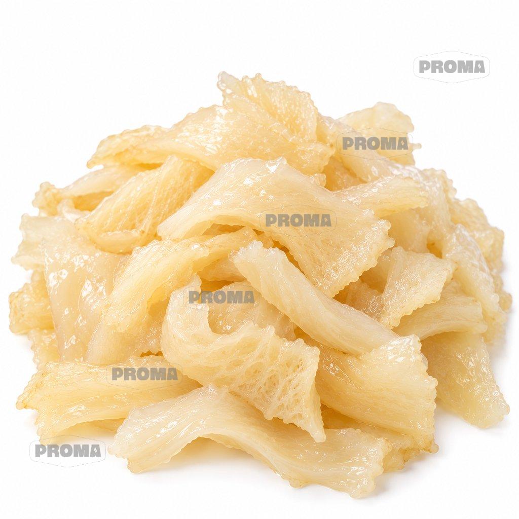 Sliced soaked fish stomach, cleaned AA grade, wholesale supplier Malaysia