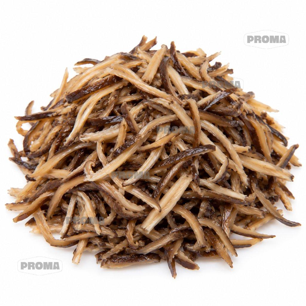Finely shredded soaked mushrooms cleaned AA wholesale supplier Malaysia