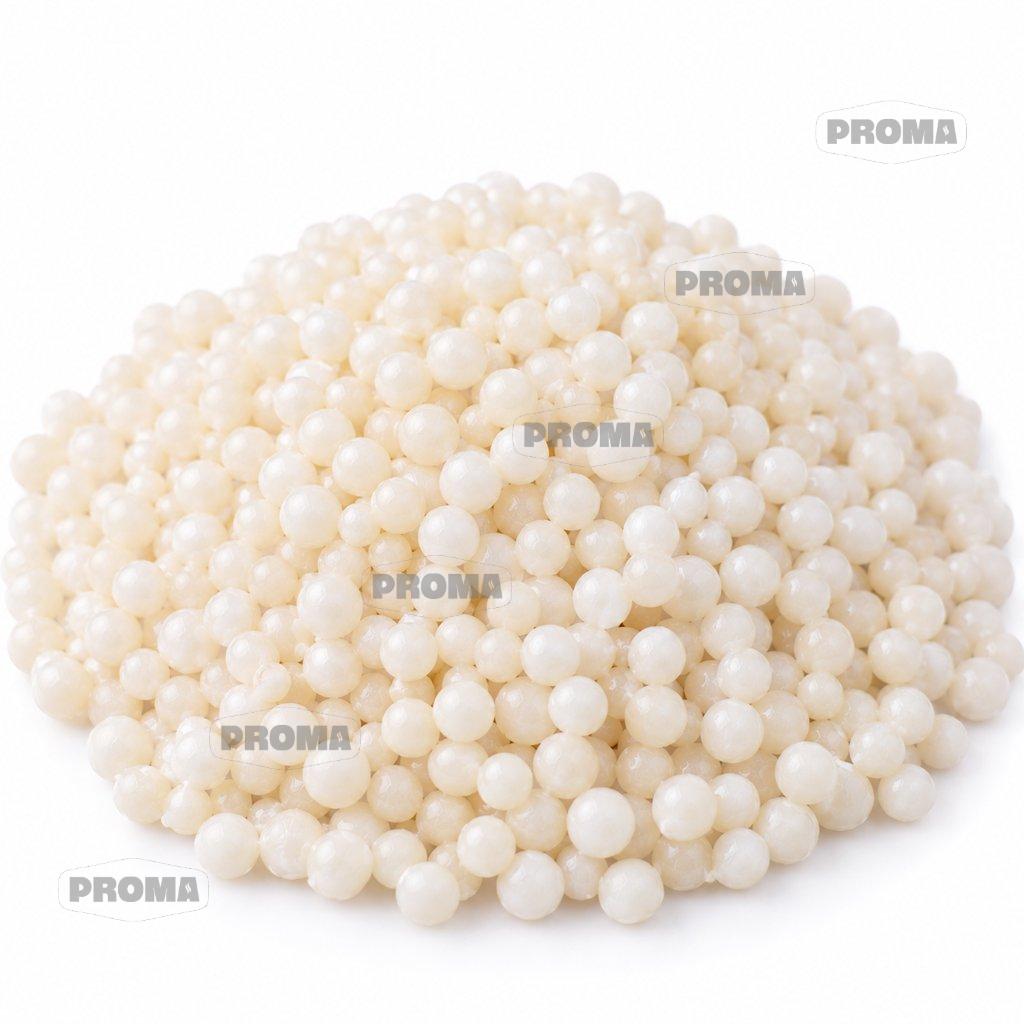 Small dried sago pearls supplied by PROMA Malaysia